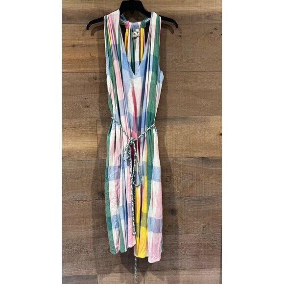 MILLE MARILYN DRESS IN PASTEL PLAID SIZE XS - Picture 4 of 9